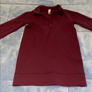 Women’s Lululemon athletica quarter- zip top